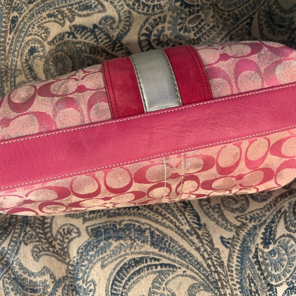 Coach Vintage Y2K Rare Pink Tie Dye 2005 Slim Tote and Wallet Like New Condition - Picture 5 of 9